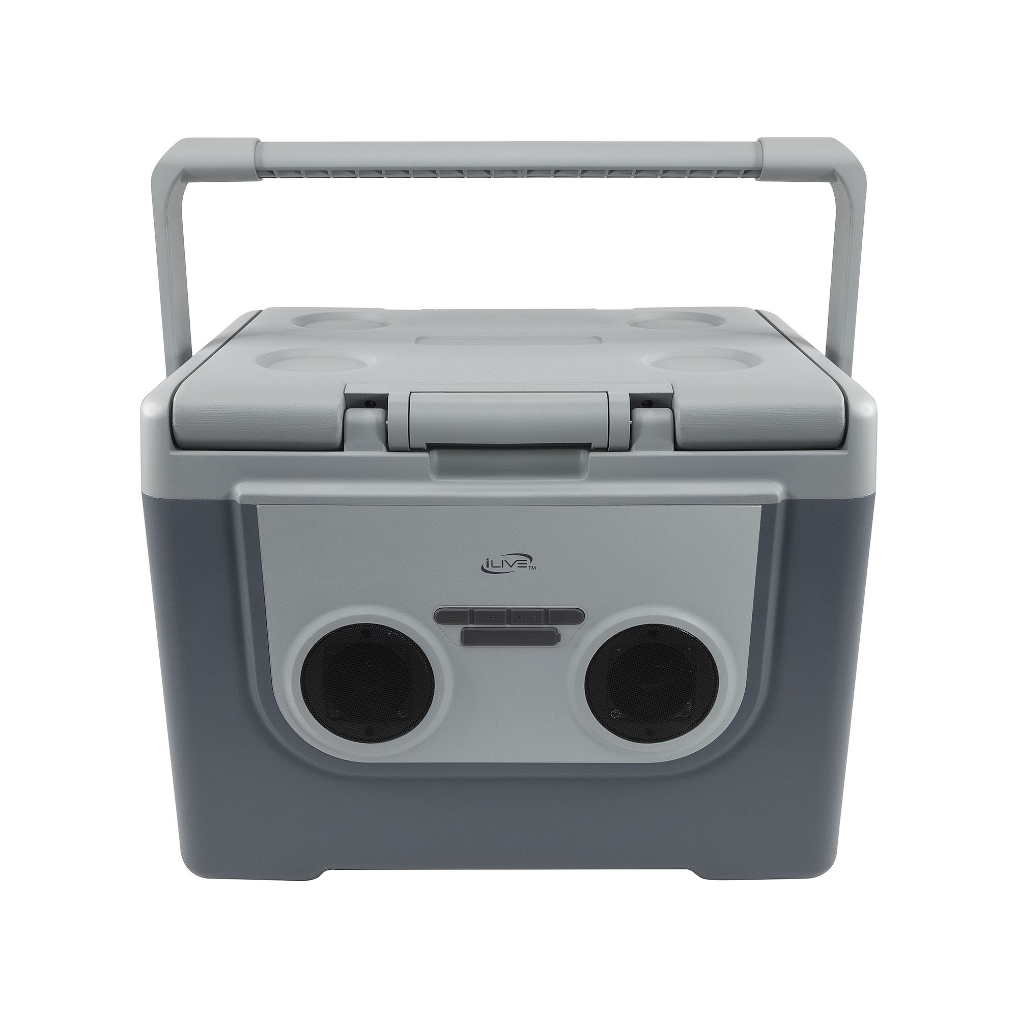 iLive Suncooler+ Wireless Speaker System with 22-qt. Cooler, Gray