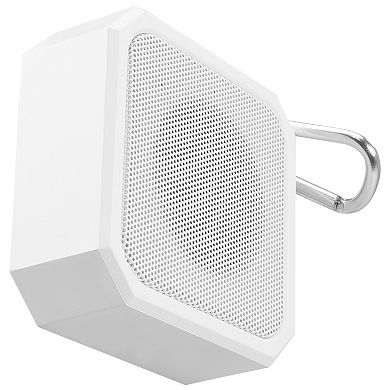 iLive Portable IPX4 Water-Resistant Magnetic Bluetooth Speaker with Carabiner