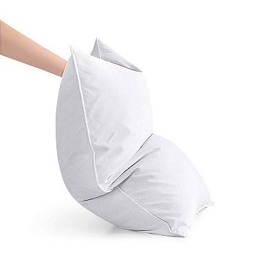 Unikome Chill Cooling Pillow - 2 Pack Hotel Luxury Goose Down Pillows For Sleeping