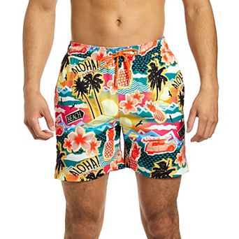 Men's OppoSuits Aloha Hero Swim Trunks