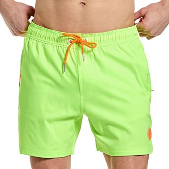 Men's OppoSuits Neon Lucky Lime Swim Trunks