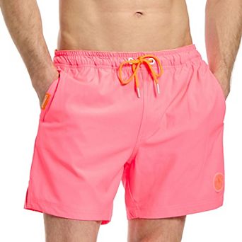 Men's OppoSuits Neon Pink Power Swim Trunks