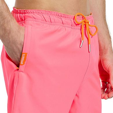 Men's OppoSuits Neon Pink Power Swim Trunks