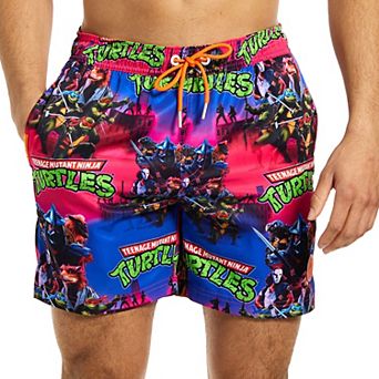Men's OppoSuits Teenage Mutant Ninja Turtles Dude Swim Trunks