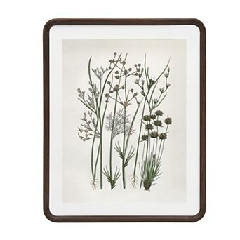 Belle Maison 16" x 20" Wild Flowers Wood Framed Wall Art
