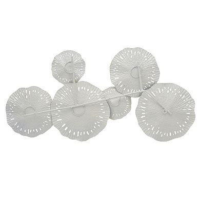 Belle Maison 38-in. Textured Circles Metal Wall Decor