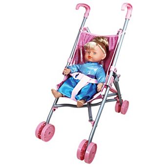 Lissi Princess Ella Doll & Stroller Set