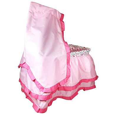 Lissi Deluxe Canopy Doll Bed