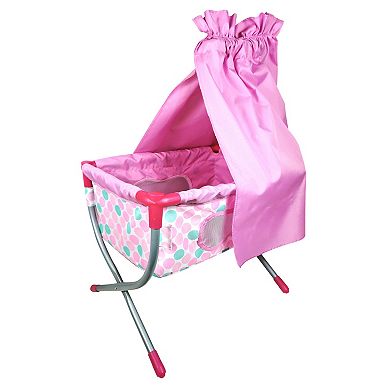 Lissi Talking Baby In Crib Set