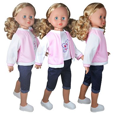Lissi Walking Doll with Two Outfits & Accessories