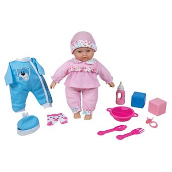 Lissi Dolls Talking Baby Doll with Accessories