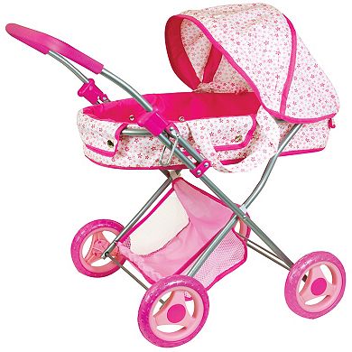 Lissi Deluxe Doll Pram with Baby Doll & Accessories