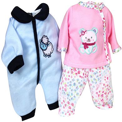 Lissi 12" Baby Doll with Accessories & Extra Outfits