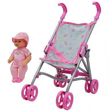 Gi-Go Toys Dream Collection: Stroller with 12