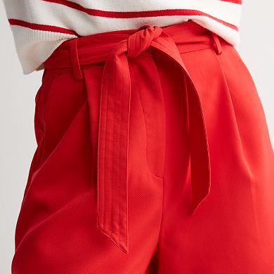 Women's Draper James Twill Belted Shorts
