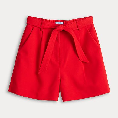 Women's Draper James Twill Belted Shorts