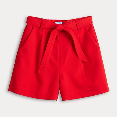 Women's Draper James Twill Belted Shorts