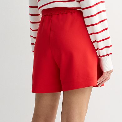 Women's Draper James Twill Belted Shorts