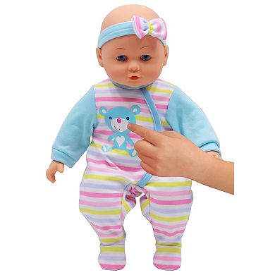 Gi-Go Toys Dream Collection: 14" Chatter & Coo Girl Baby Doll