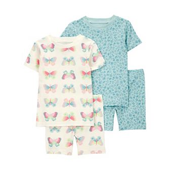 Toddler Girl Carter's 4 pc Snug Fit Cotton Pajamas