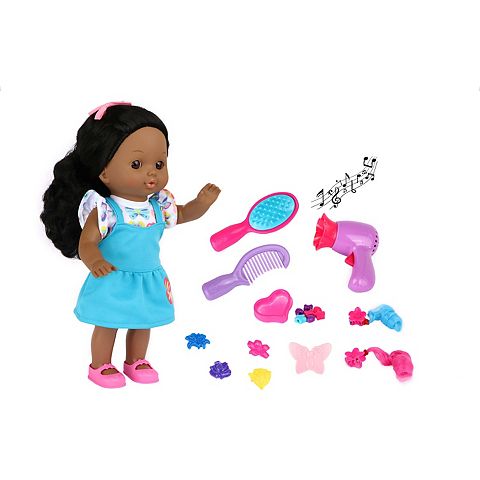 Детские куклы Gi-Go Toys Dream Collection: 12" Doll Hair Play Set
