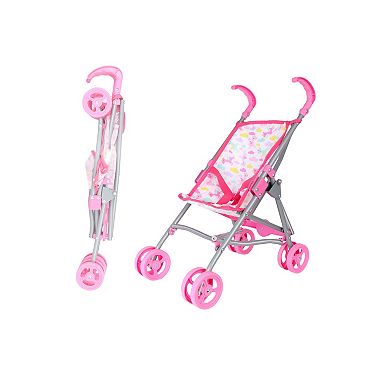 Gi-Go Toys Dream Collection: 12" Baby Doll Care Gift set with Stroller