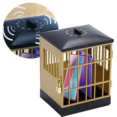 ZTECH iPhone Jail Lock up Box with Timer, Fun and Novelty Gadget Gift for Family Party
