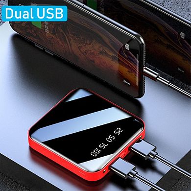 ZTECH Mini Portable Charging Power Bank with USB Cable for iPhone and Tablets