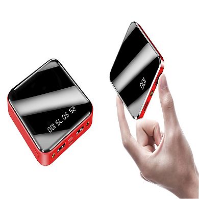 ZTECH Mini Portable Charging Power Bank with USB Cable for iPhone and Tablets