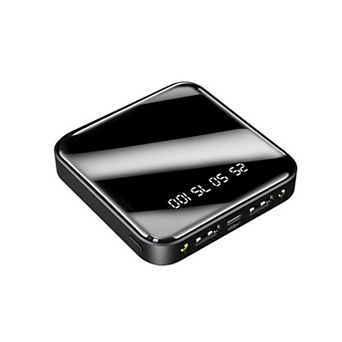 ZTECH Mini Portable Charging Power Bank with USB Cable for iPhone and Tablets