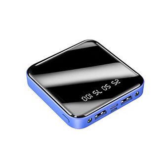 ZTECH Mini Portable Charging Power Bank with USB Cable for iPhone and Tablets