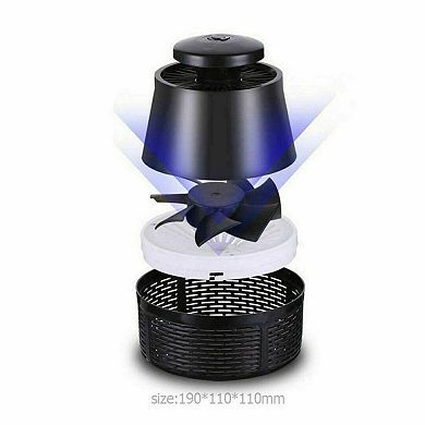 ZTECH Electric Zapper Indoor Mosquito Catcher Lamp with USB Cable