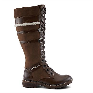 Patrizia Algeron Women's Calf Height Lace-Up Boots