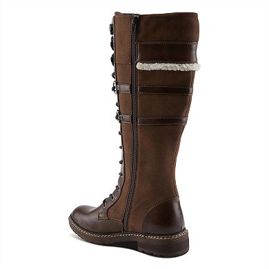 Patrizia Algeron Women's Calf Height Lace-Up Boots