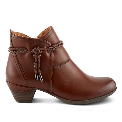 Patrizia Dandre Women's Heeled Braided Lace Ankle Boots