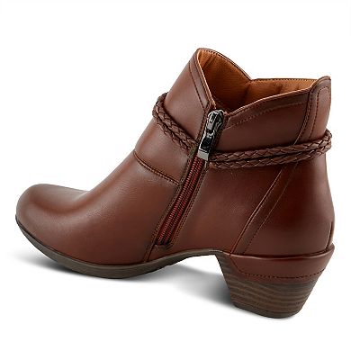 Patrizia Dandre Women's Heeled Braided Lace Ankle Boots