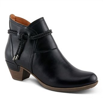 Patrizia Dandre Women's Heeled Braided Lace Ankle Boots