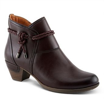 Patrizia Dandre Women's Heeled Braided Lace Ankle Boots