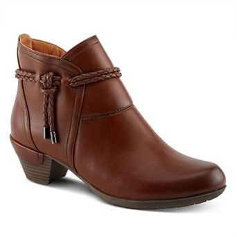 Patrizia Dandre Women's Heeled Braided Lace Ankle Boots