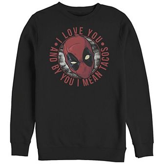 Big & Tall Marvel Deadpool I Love Tacos Graphic Fleece