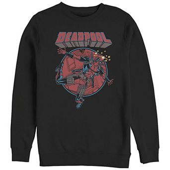 Big & Tall Marvel Deadpool Falling Dummy Graphic Fleece