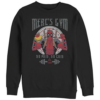 Big & Tall Marvel Deadpool Merc's Gym Graphic Fleece