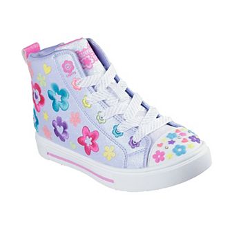 Skechers Twinkle Toes® Twinkle Sparks Super Blossom Girls' Adaptive Light-Up Shoes