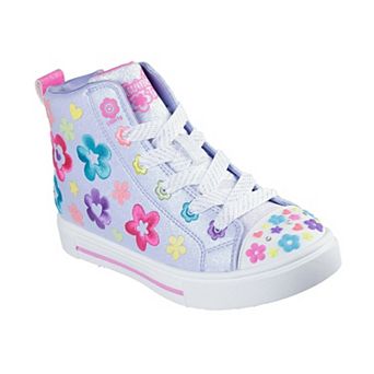 Skechers Twinkle Toes® Twinkle Sparks Super Blossom Girls' Adaptive Light-Up Shoes