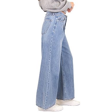 Juniors' Rewash Relaxed Dad Jeans