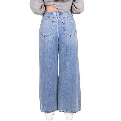 Juniors' Rewash Relaxed Dad Jeans