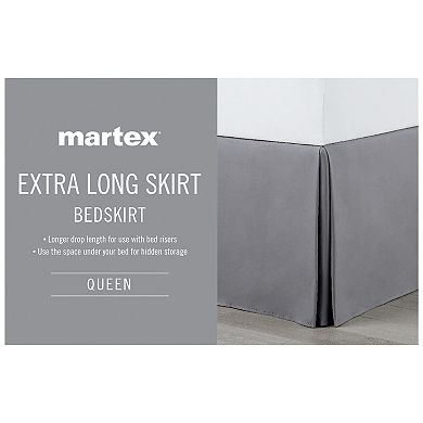 Martex 21-in. Drop Gray Bed Skirt