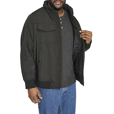 Big & Tall Dockers® Polytwill 2 Pocket Bomber Jacket