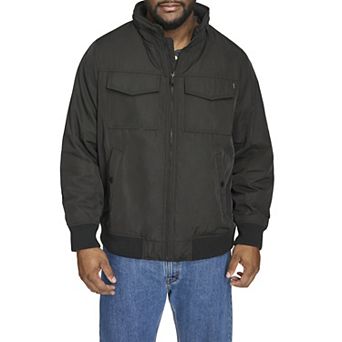 Big & Tall Dockers® Polytwill 2 Pocket Bomber Jacket