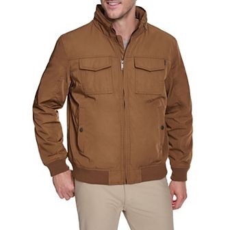 Big & Tall Dockers® Polytwill 2 Pocket Bomber Jacket